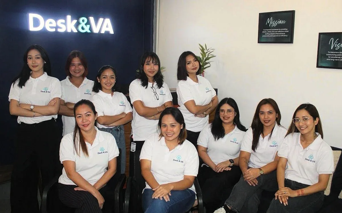 Desk & VA virtual assistants at the Downtown office in Dumaguete City